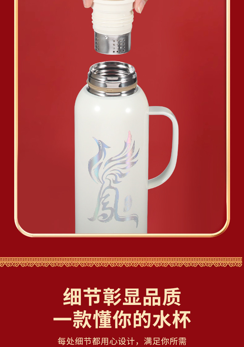 BTSM 龙凤呈祥焖茶壶（双壶）BTCH-820L