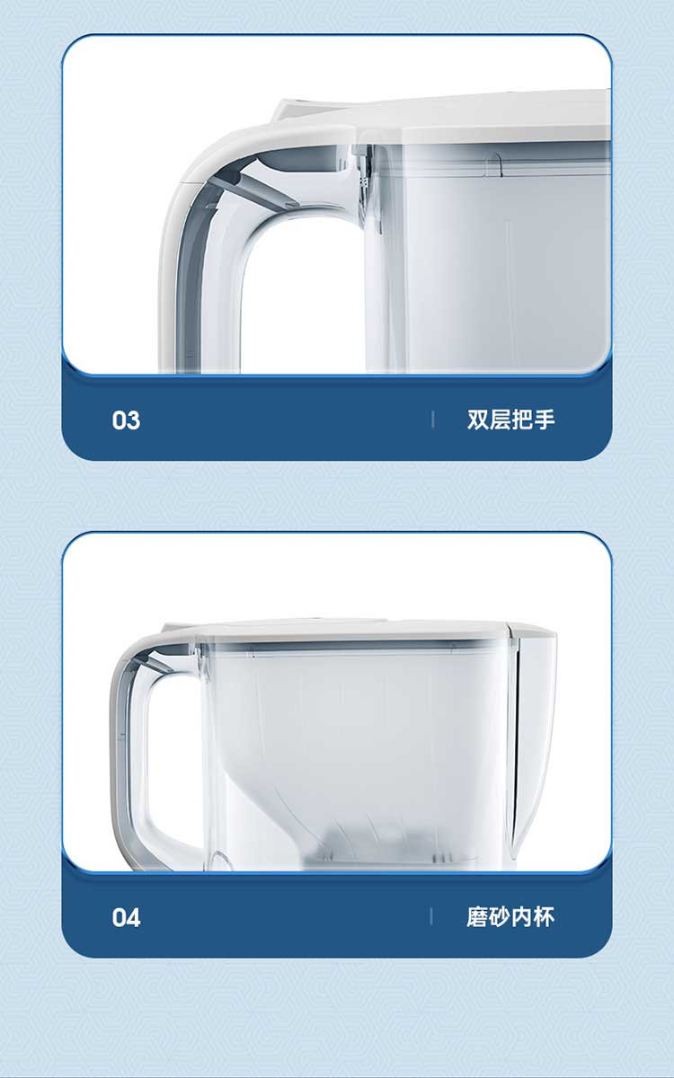 松下/PANASONIC 过滤净水器 厨房自来水过滤直饮水 4.2L水壶 TK-EUN