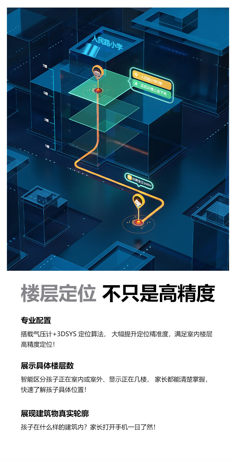 小天才 儿童电话手表Z8A防水定位学生智能手表视频拍照礼物玩具