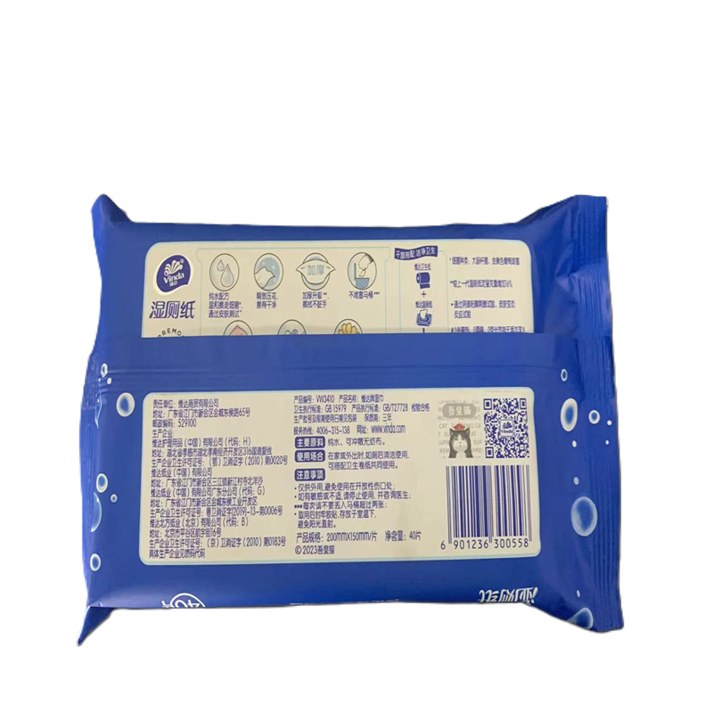 维达 湿厕纸包装随机40片/包单包（0558）