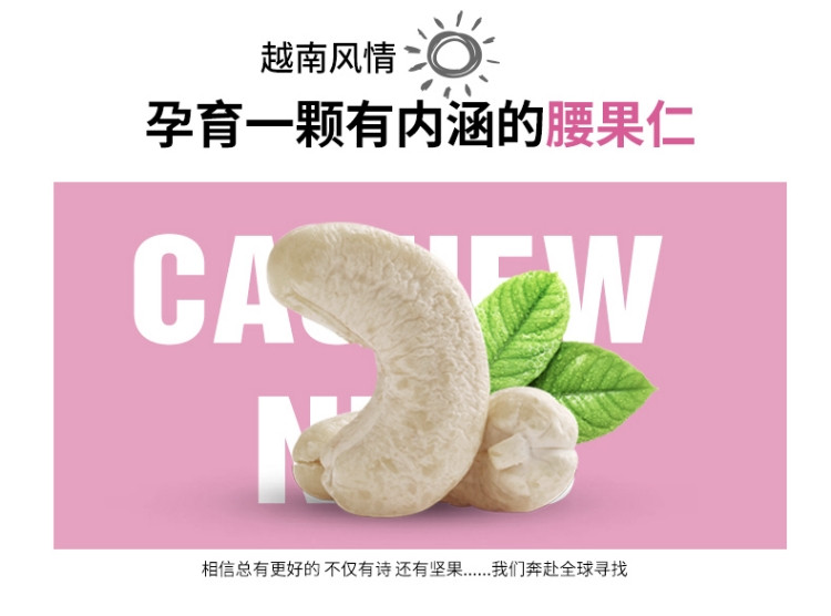 鲜记 腰果仁 1050g/罐 腰果仁 罐装