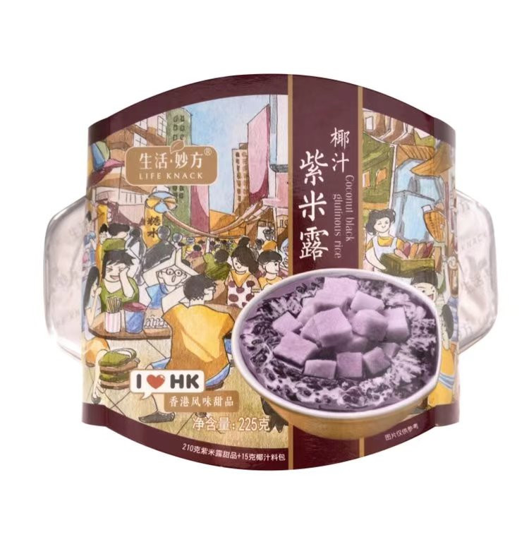 生活妙方 椰汁紫米露 225g/盒*4