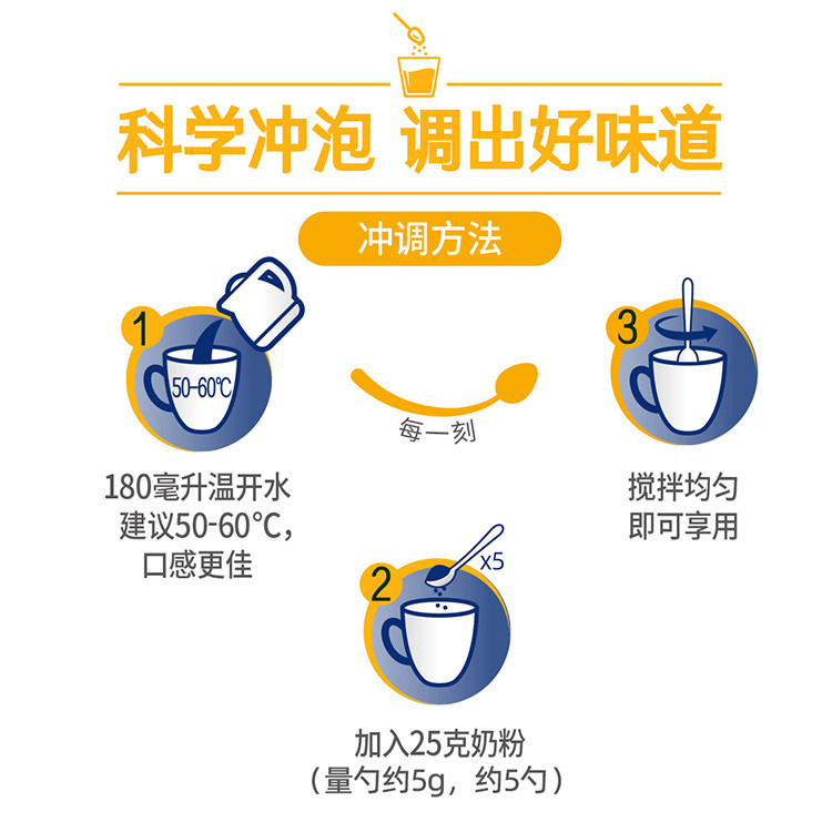 雀巢 全家营养奶粉甜牛奶粉成人青少年学生高钙中老年袋装300g奶粉