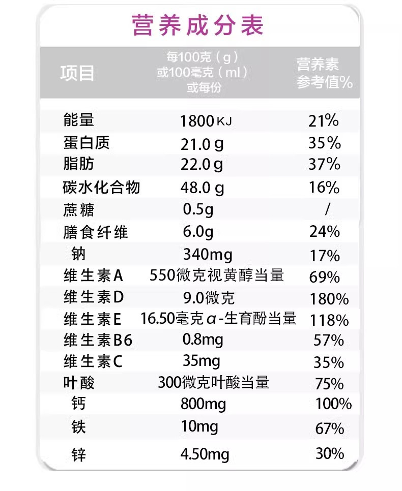 美羚 女士无蔗糖羊奶粉成年人800g罐装冲饮早餐营养