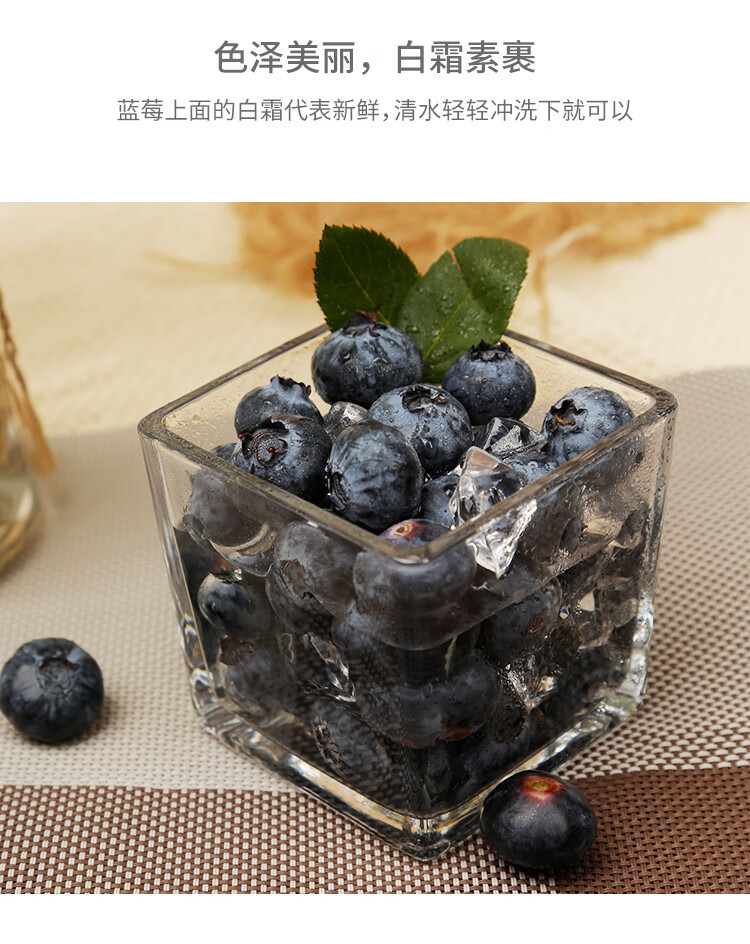 外婆喵 山东丹东正宗【蓝莓*2盒】高山现摘时令当季新鲜水果14mm+