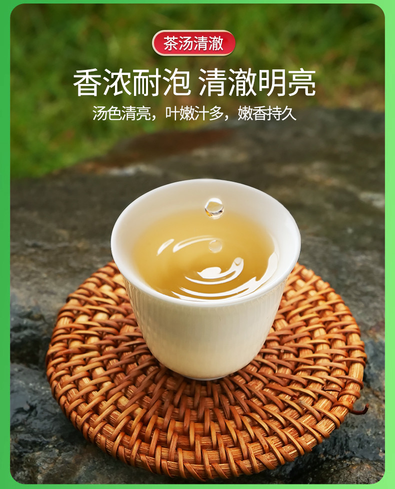 中闽飘香  茉莉飘雪 花茶2024新茶浓香型 绿茶高山茶叶花草茶