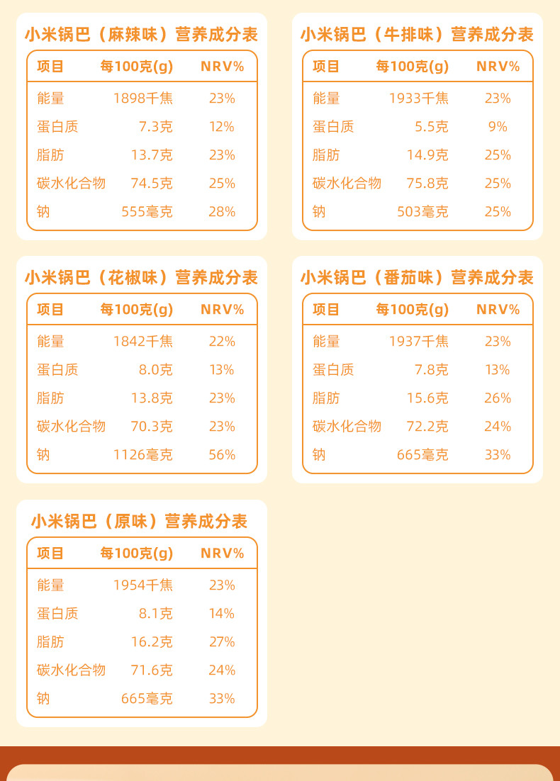 八道水 黄小米锅巴酥脆可口米香四溢