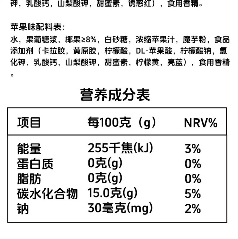 蜡笔小新 1kg什锦果冻