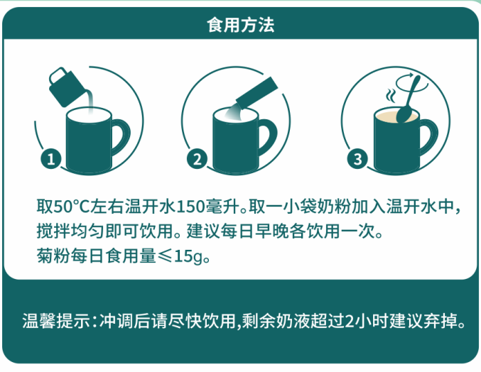 倍优倍爱药食同源 中老年奶粉