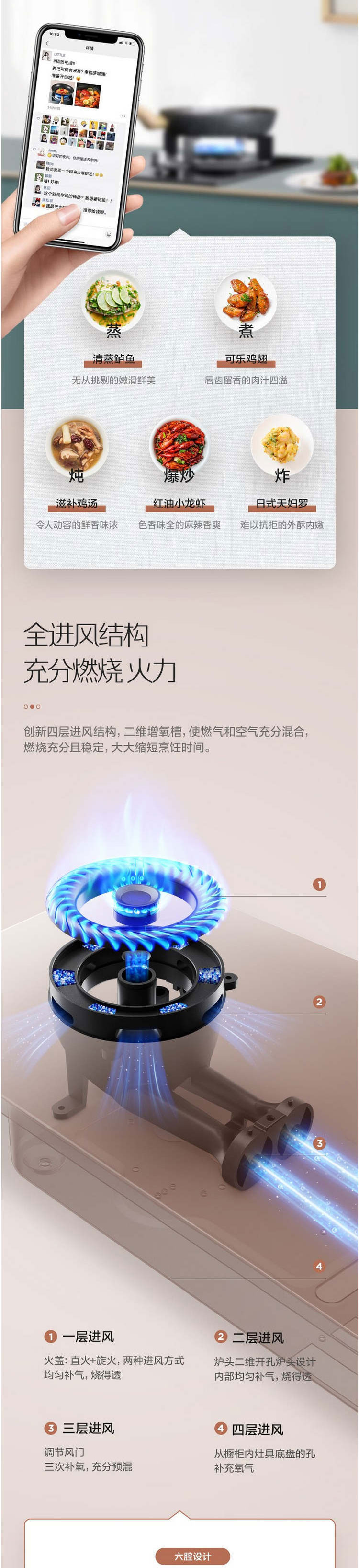 美的/MIDEA 嵌入式燃气灶 钢化玻璃 单头  一级能效 JZT-Q13