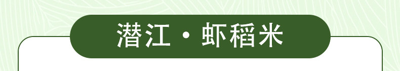 春虾秋稻 虾稻米 5KG/袋