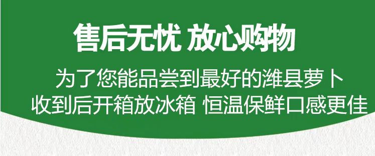 舜青堂 原产地精品潍县萝卜帝王绿精品礼盒* 装*国家地理标志保护产品