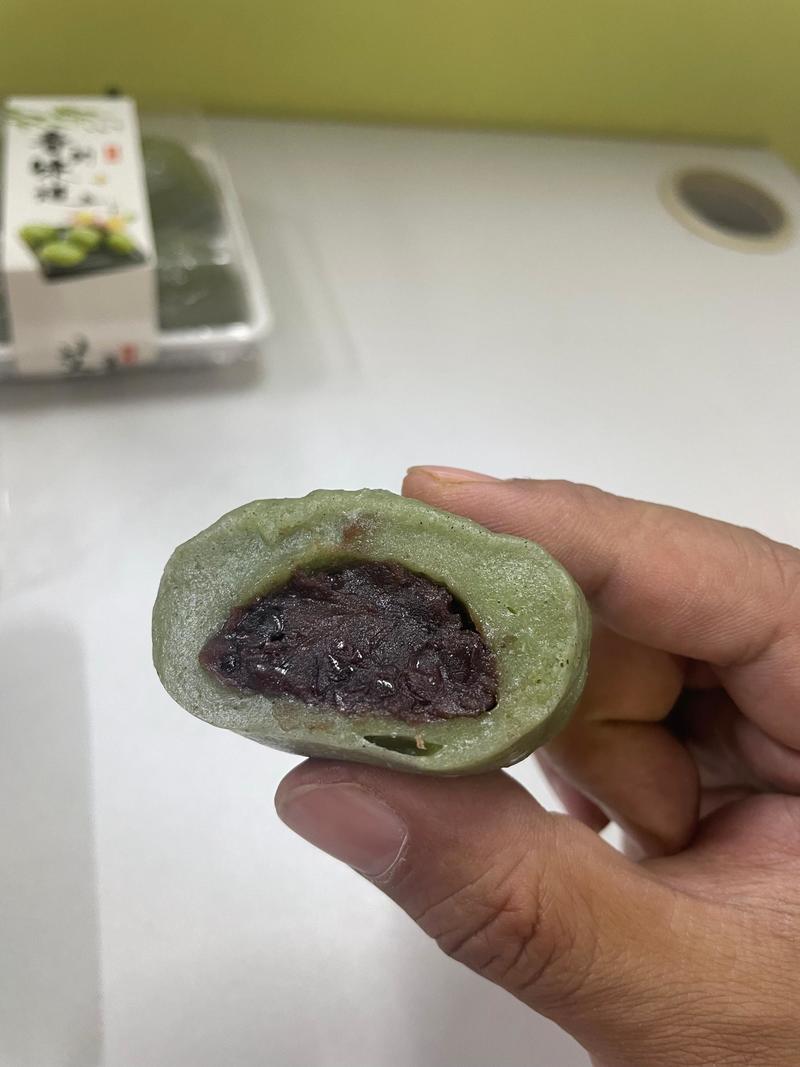 趣味轩 艾草青团红豆沙蛋黄肉松味手工制作