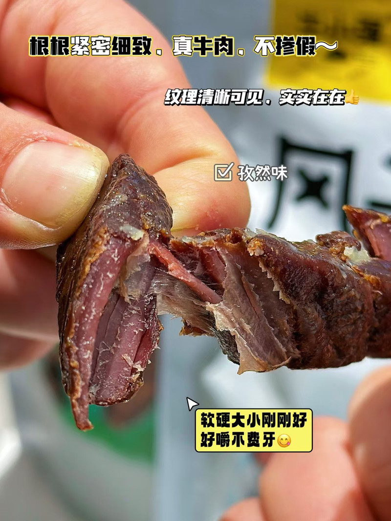 天牧朔方 牛小强 牛肉干250g