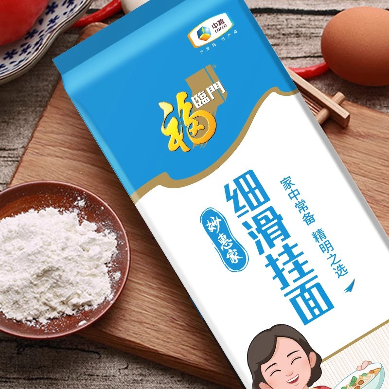 福临门/FULINMEN 中粮【恒鑫】妙惠家系列滑面1kg*5包