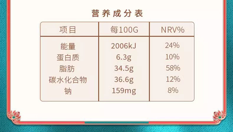 本宫饿了 坚果脆片夏威夷可可伯爵红茶曲奇饼干休闲零食70g