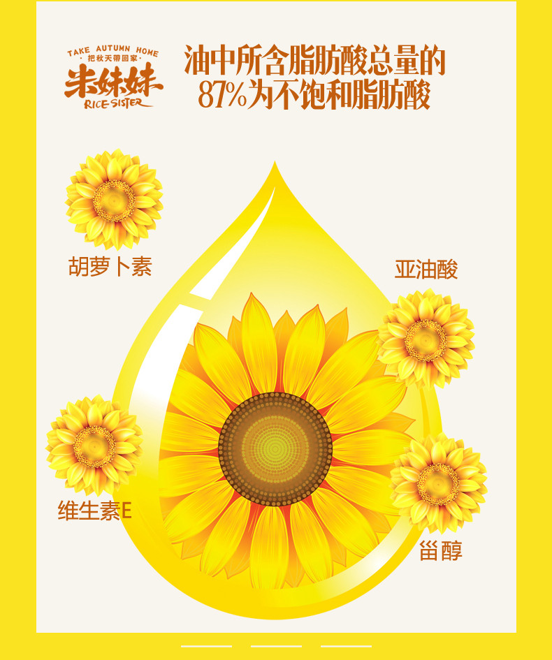 米妹妹 葵花籽油一级非转基因 248mL