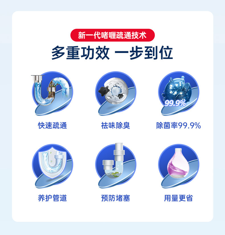 水卫仕/seaways 无香型管道疏通剂