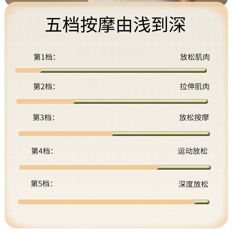 和正/HEZHENG 弯头筋膜枪弧形肌肉按摩器颈椎腰背腿全身按摩仪动肌肉放松便捷按