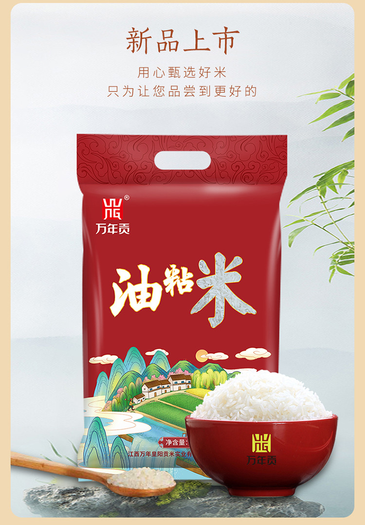 万年贡 油粘米 5kg