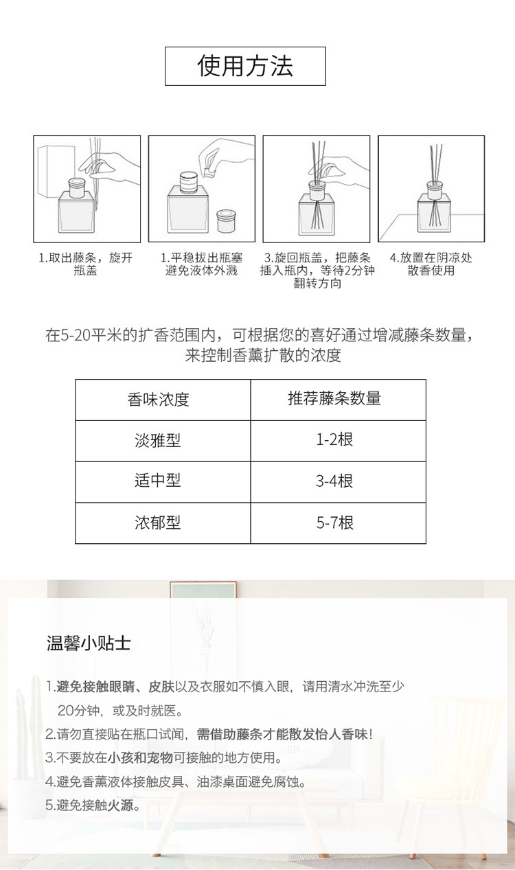 康美太优品 无火香薰精油套装150ml