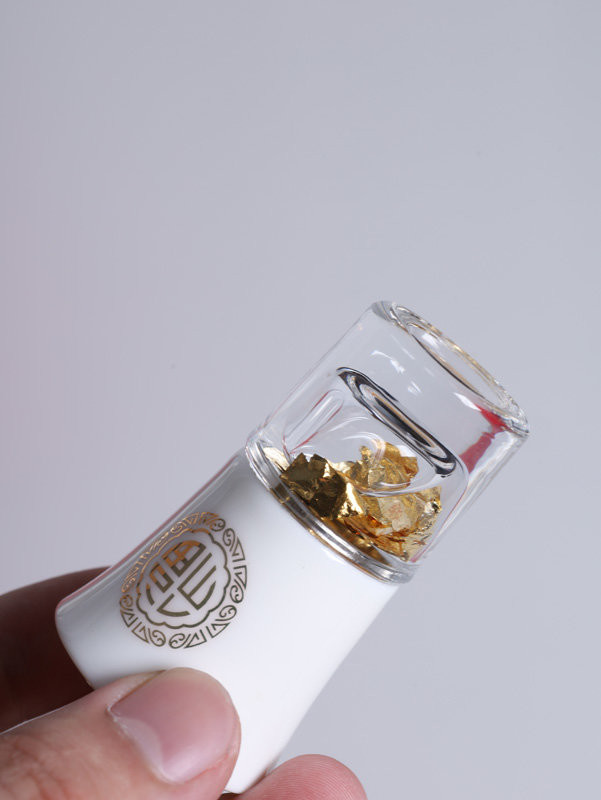 上古名屋  金箔金福白酒杯套组