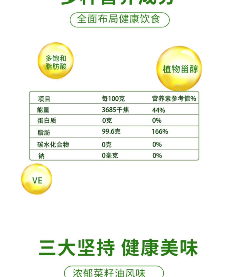 羽朵 江阳【会员享实惠】菜籽油