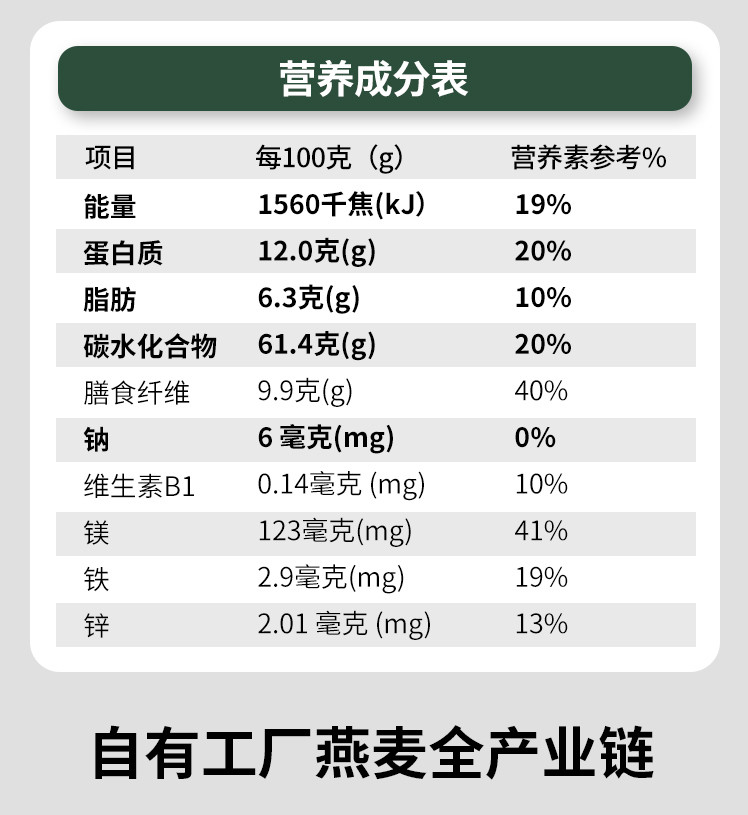 初谷 五黑谷物燕麦片0添加蔗糖黑芝麻谷物代早餐独立小包装 即食