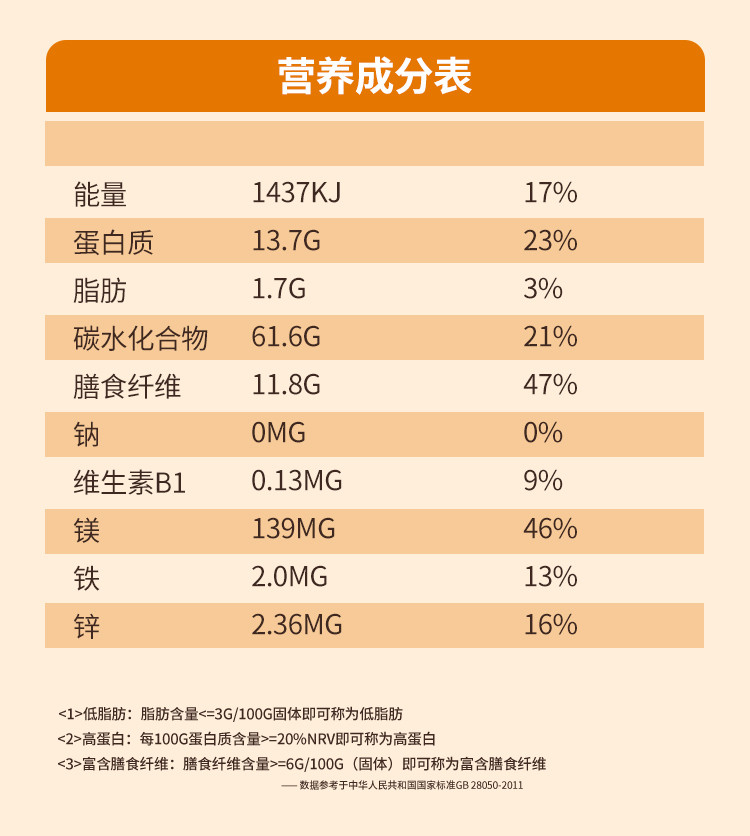 初谷 高纤低脂黑麦片 健身营养黑燕麦片无添蔗糖早餐即食免煮代餐