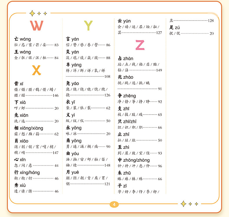 斗半匠 小学生思维导图速记汉字人教版偏旁部首组词象形识字生字预习卡