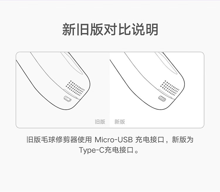 小米 毛球修剪器 去毛球器 打除吸刮黏剃毛球器 充电式家用