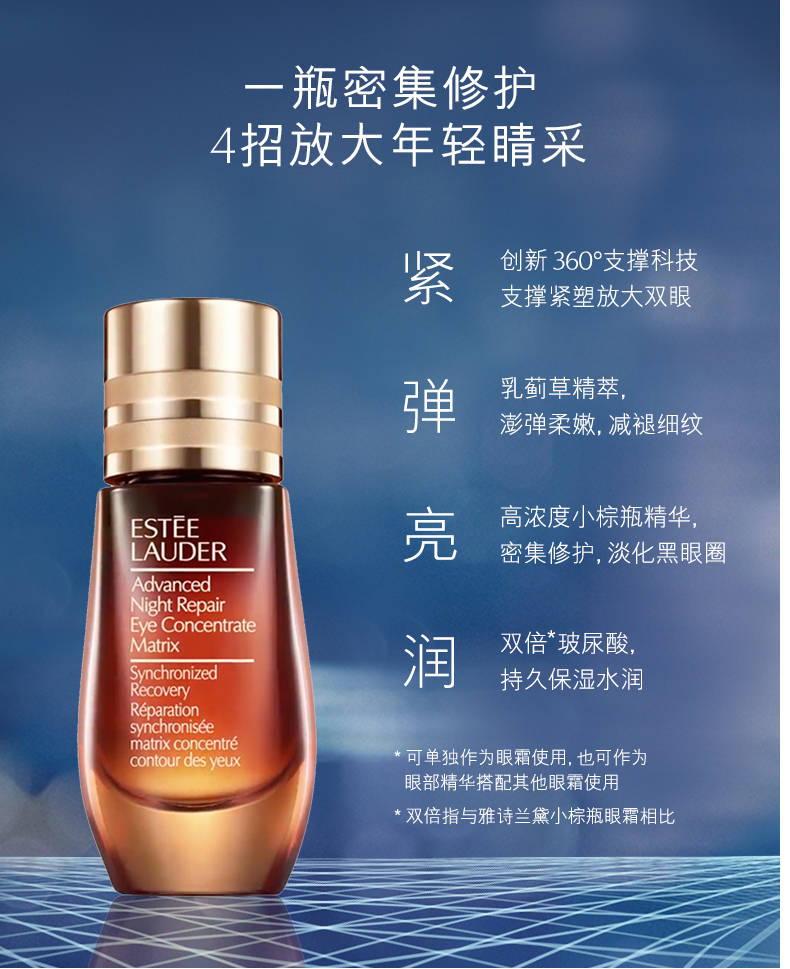 雅诗兰黛/ESTEE LAUDER 雅诗兰黛ESTEELAUDER新肌透修护眼部密集精华15ml