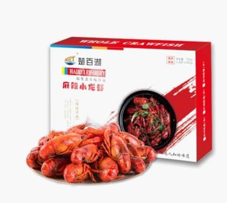 （公 安指定扶贫产品）湖北海瑞小龙虾750g