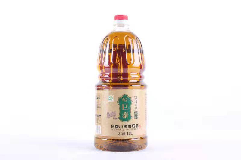 【工会会员专享】巨泰特香小榨菜籽油费非转基因 1.8L