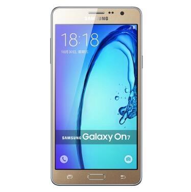 SAMSUNG三星 Galaxy On7（G6000）昂小七 全网通4G手机 双卡双待 金色图片