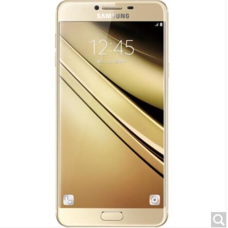 三星 Galaxy C7（SM-C7000）64G版 枫叶金 全网通 移动联通电信4G手机 双卡双待图片