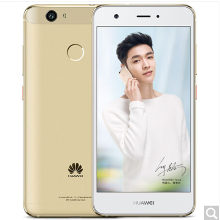 华为/HUAWEI nova 4GB+64GB 全网通 双卡双待 移动联通电信 4G手机 香槟金(白）图片