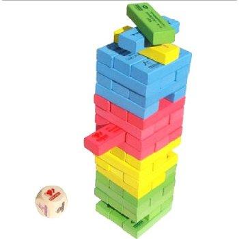 智乐美 环保木制玩具 彩色谜语叠叠高 层层叠 J-YL20110083图片