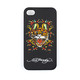 Ed Hardy Icing IPHONE4 ，老虎蛇黑底彩绘背壳EH-1029