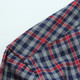 莱斯玛特 新款秋季男士长袖衬衫 男士修身显瘦格纹衬衣 SW13383