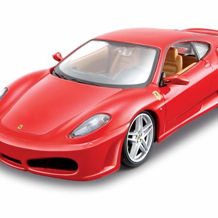 美驰图 1:24 法拉利 Ferrari F430 39259组装合金车模 红色图片