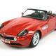 美驰图 1:24 宝马 BMW Z8 31996 仿真汽车模型 红色