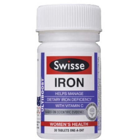 Swisse Iron 补铁片 30粒 X 2图片