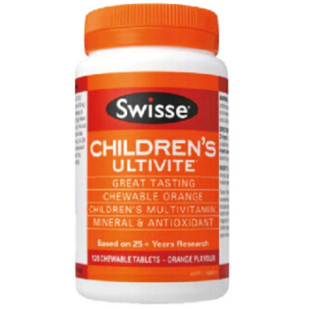 Swisse Childrens Ultivite 儿童复合维生素 120粒 X 2图片