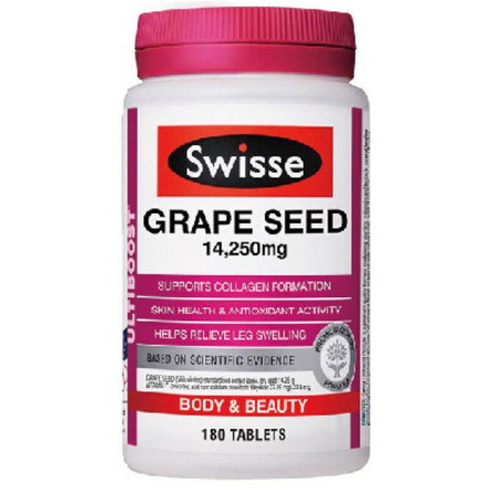 Swisse Grape Seed 葡萄籽 180粒 X 2图片