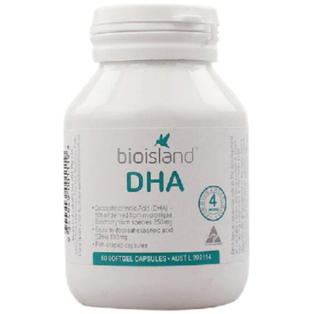 Bio Island DHA 海藻油DHA 60粒 X 2