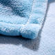 伊莲家纺PISCES 舒暖纯色珊瑚绒毯--蓝色 YL--13SHR0009M