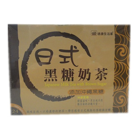 台湾进口 德康生活家 日式黑糖奶茶（20g*24包）图片