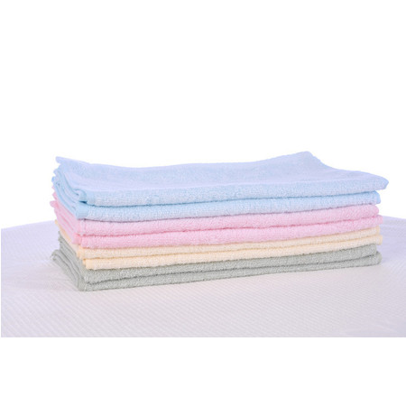 星澜家纺优质玉米纤维棉毛巾 素色面巾 超强吸水 健康环保图片