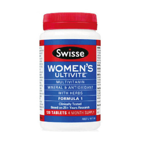 Swisse Womens Ultivite Tablet F1 女士复合维生素 120粒 X 3